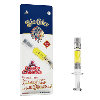 Big Chief 99% Liquid Diamonds THC-A Concentrate Syringe 1g