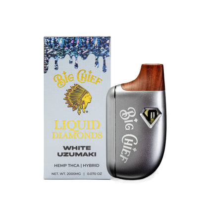 Big Chief 99% Pure Liquid Diamonds Vaporizer 2000mg
