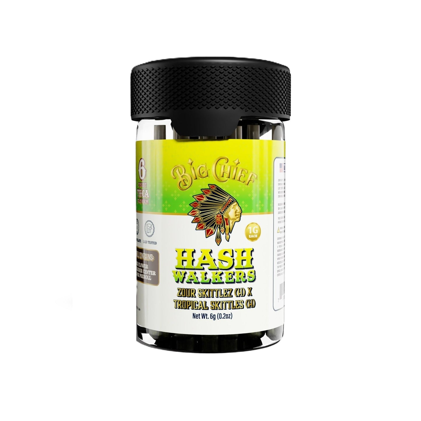 Big Chief Hash Walkers Mini Hashholes 6g 6ct