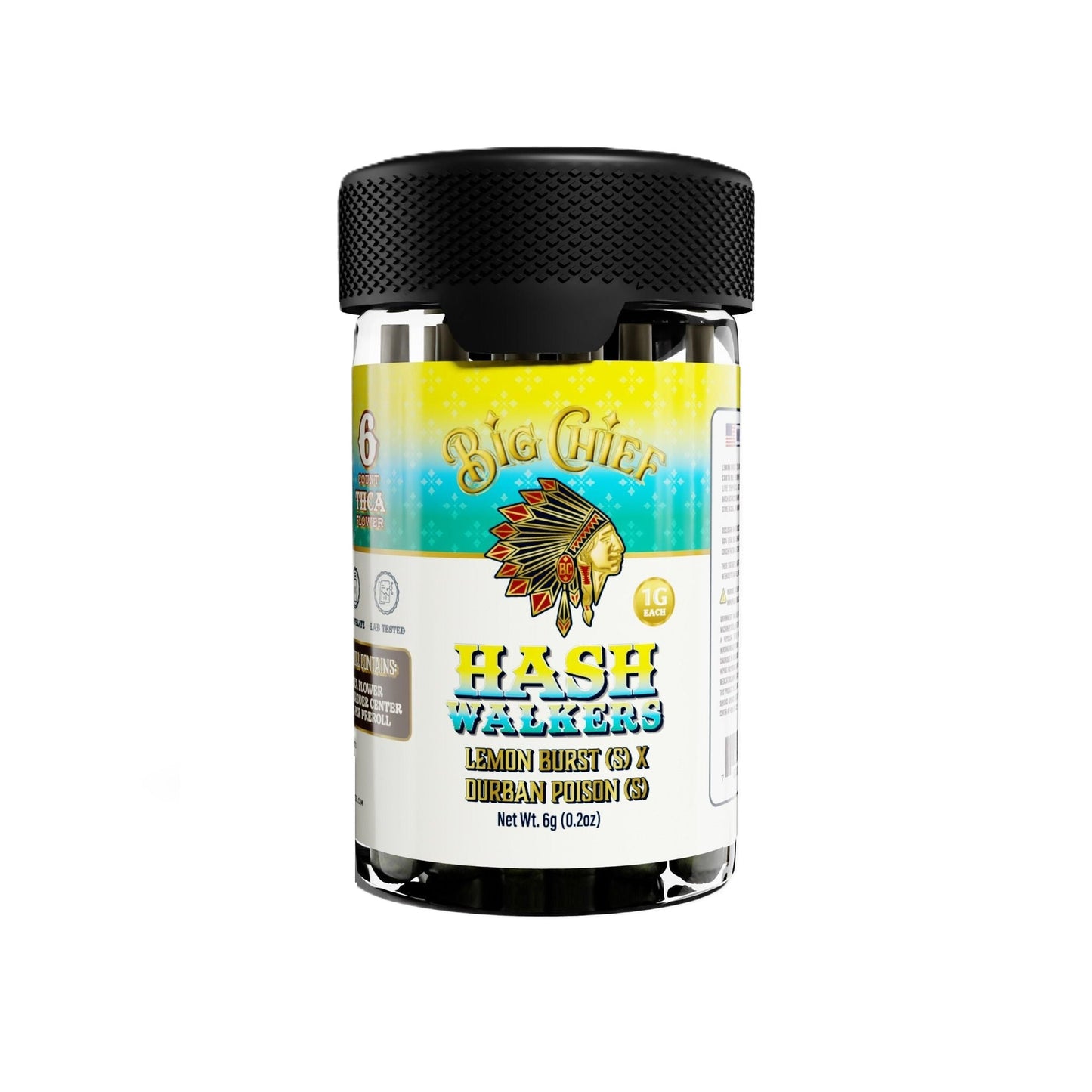 Big Chief Hash Walkers Mini Hashholes 6g 6ct