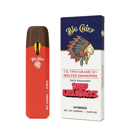 Big Chief Melted Diamonds THC-A Vaporizer 2000mg