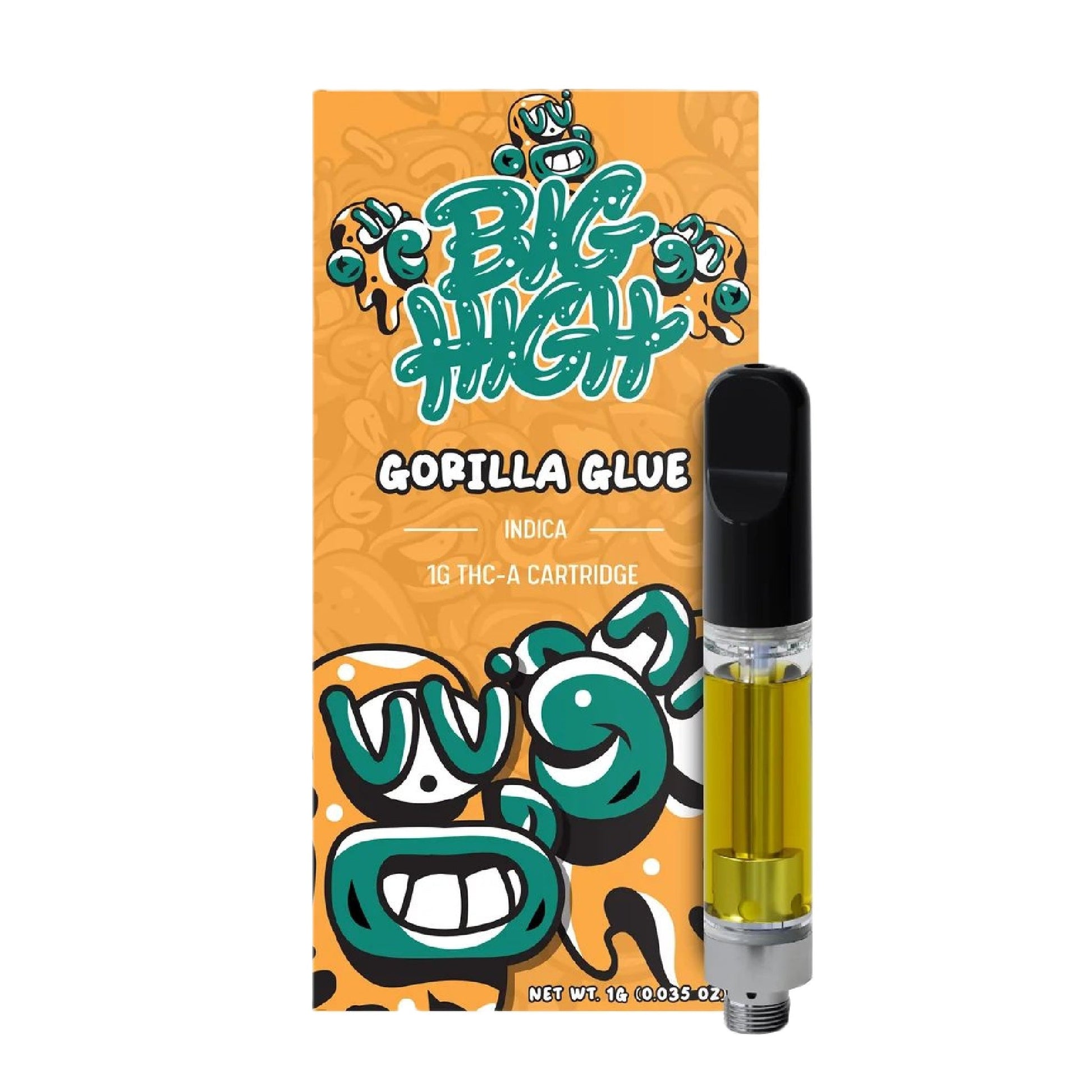 Big High Gorilla Glue THC-A Cartridge 1000mg