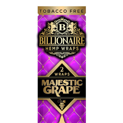 Billionaire Hemp Wraps 2 Pack 4ct