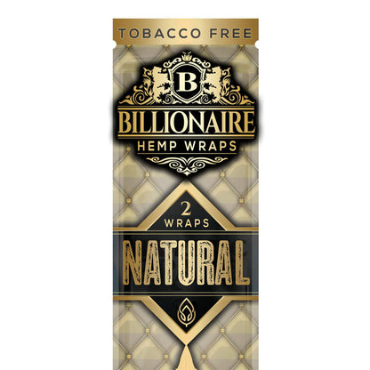 Billionaire Hemp Wraps 2 Pack 4ct