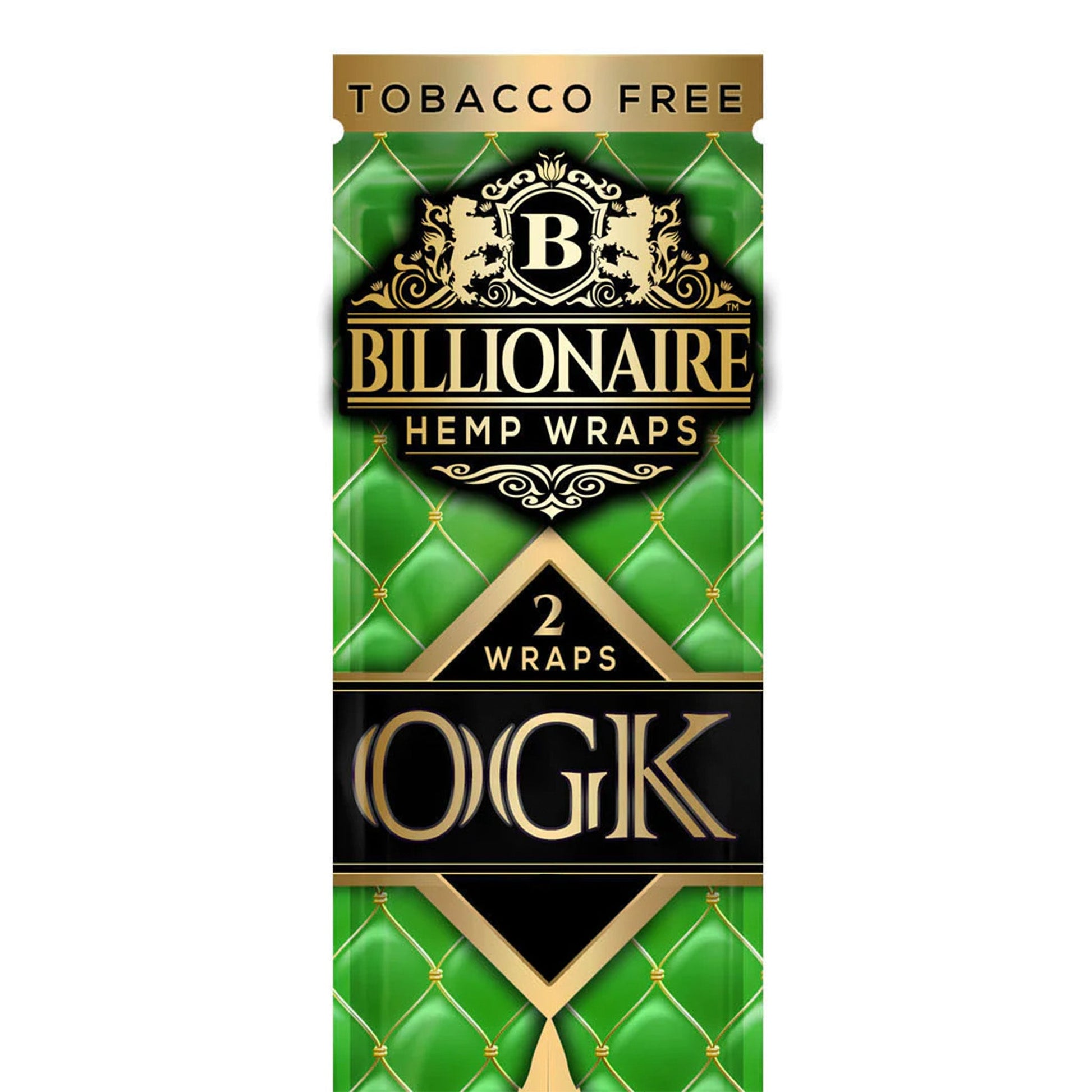 Billionaire Hemp Wraps 2 Pack 4ct