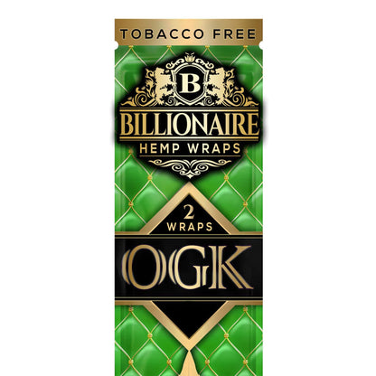 Billionaire Hemp Wraps 2 Pack 4ct