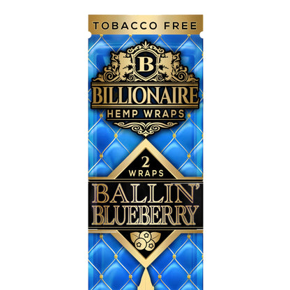 Billionaire Hemp Wraps 2 Pack 4ct