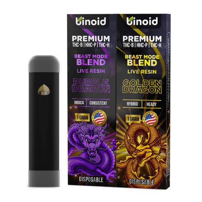 Binoid Beast Mode Blend THC-H Vaporizer 2 Pack 2000mg