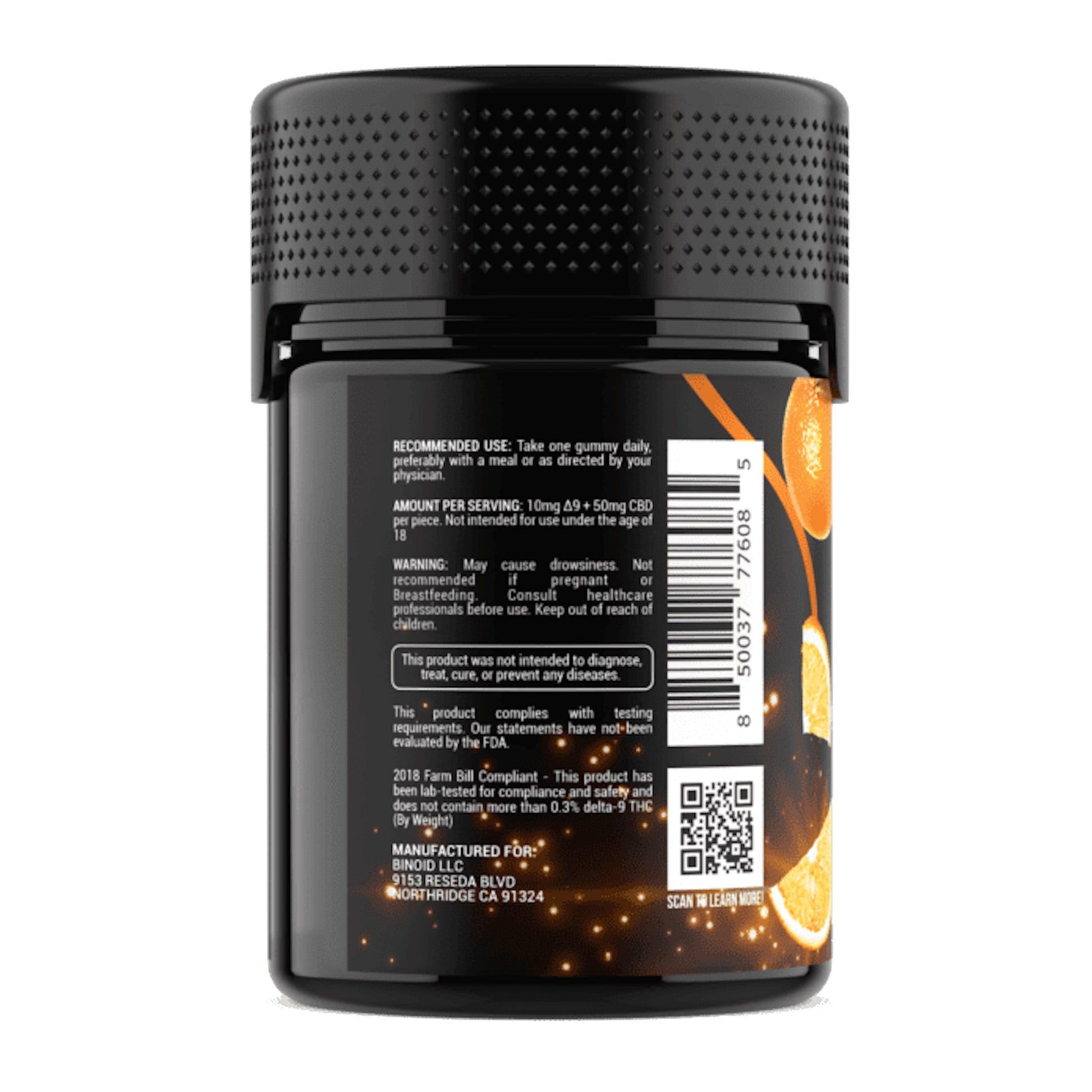Binoid Beast Mode Gummies 600mg