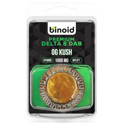 Binoid Delta 8 Wax Dabs 1000mg