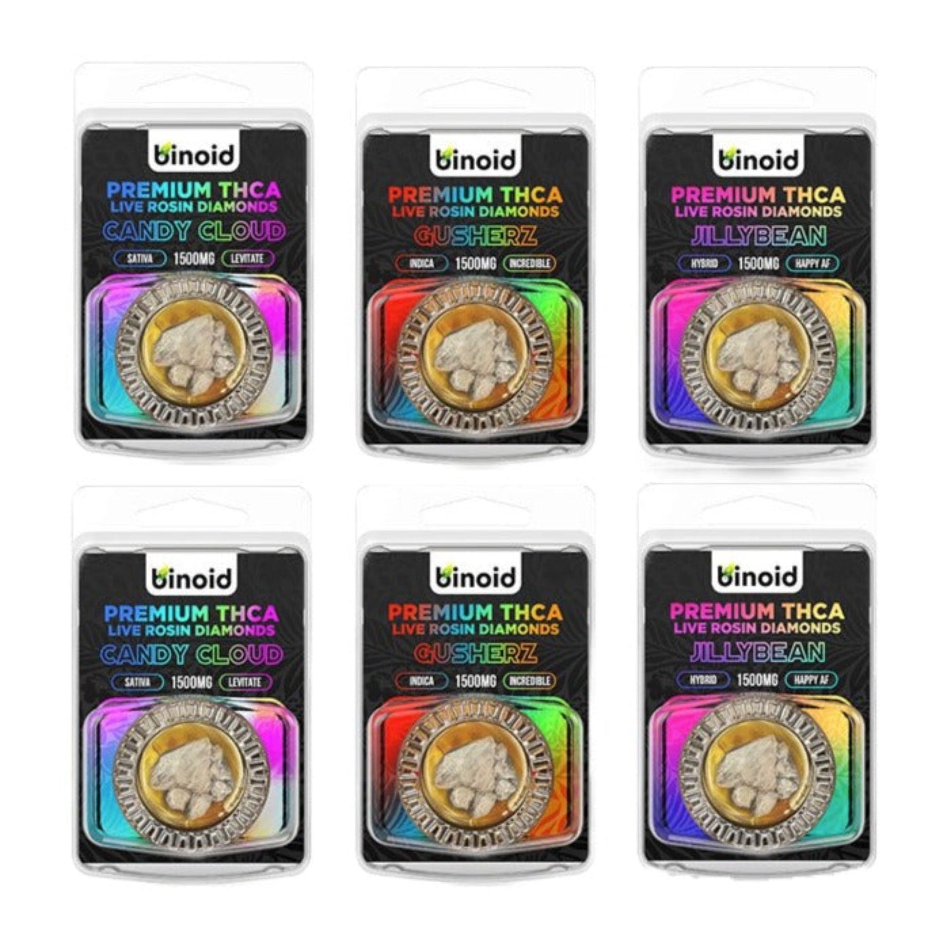 Binoid Diamond THC-A Wax Dabs 1500mg