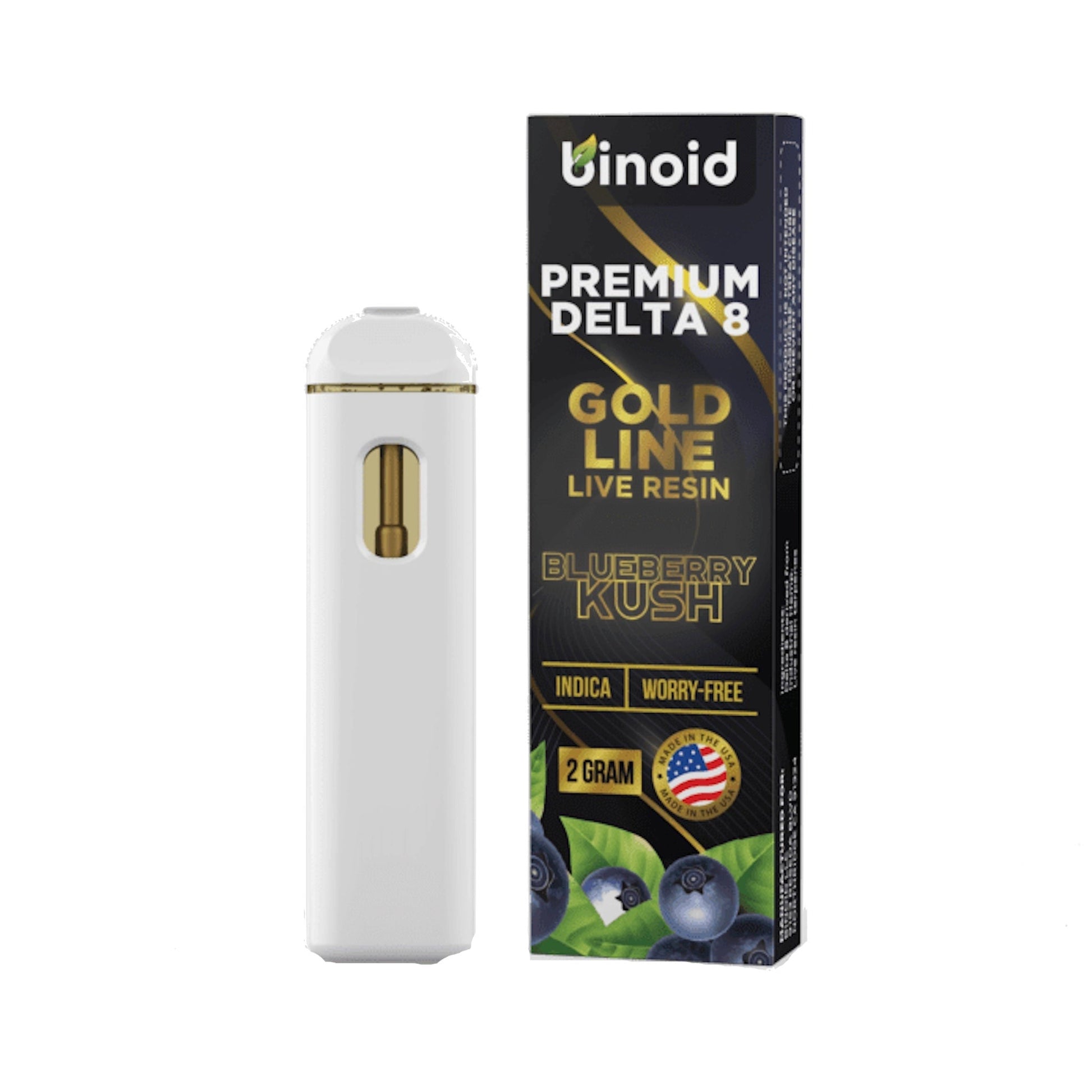 Binoid Live Resin Vaporizer 2000mg