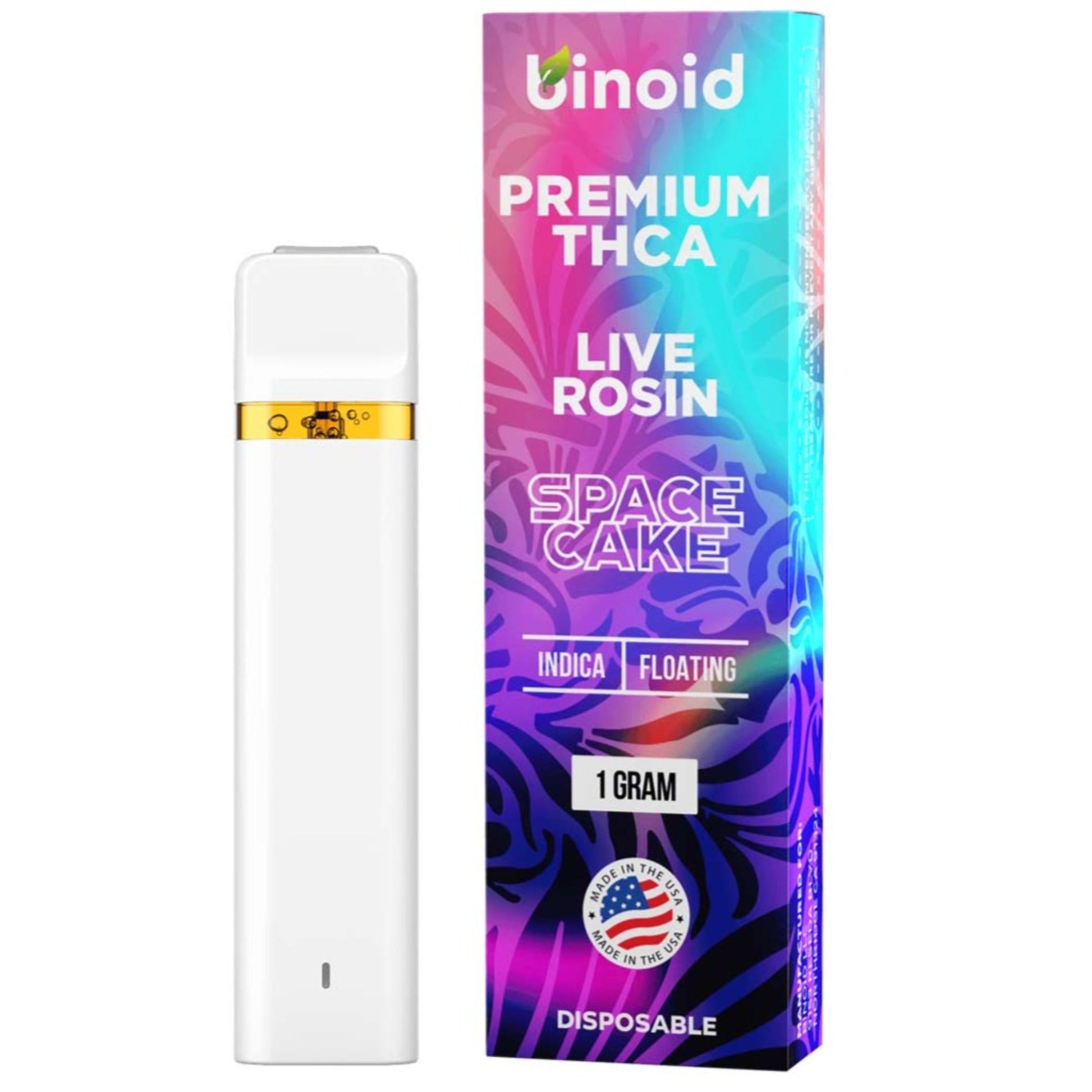 Binoid Live Rosin THC-A Vape 1000mg Disposable