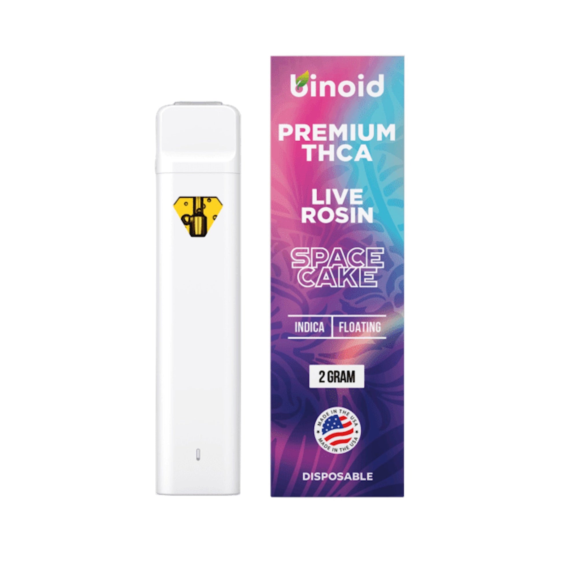 Binoid Live Rosin THC-A Vaporizer 2000mg