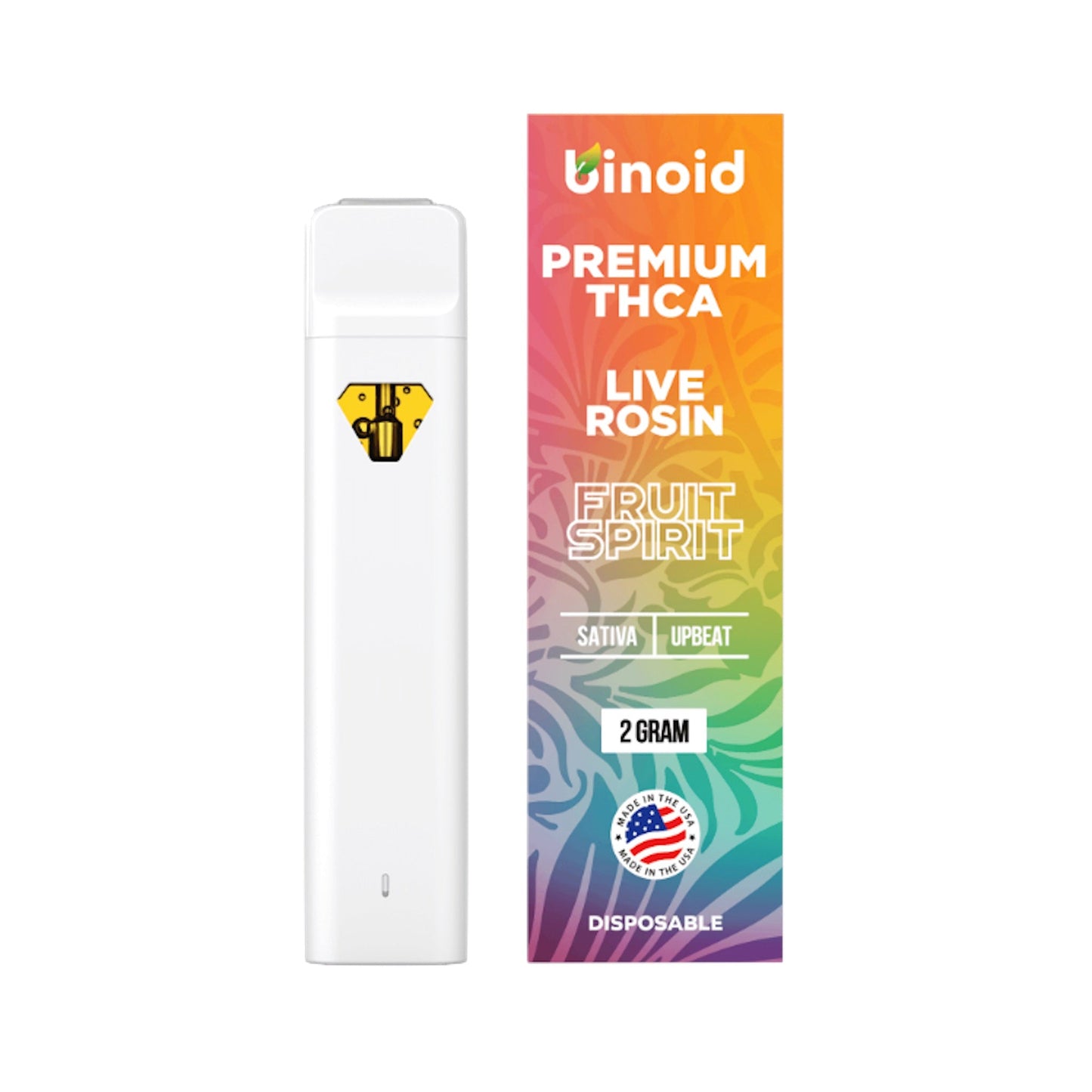 Binoid Live Rosin THC-A Vaporizer 2000mg