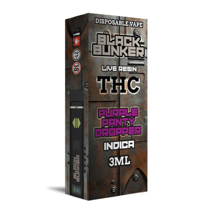 Black Bunker THC Live Resin Vaporizer 3000mg