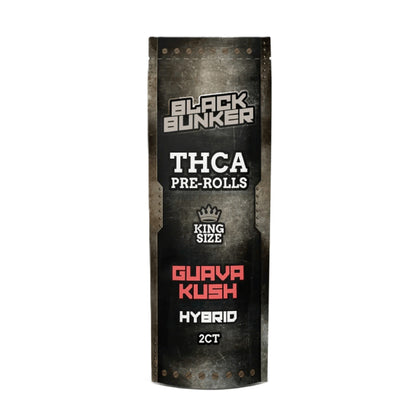 Black Bunker THCa Pre-Rolls 2g 2ct