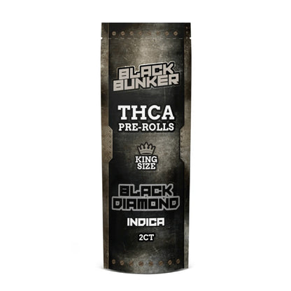 Black Bunker THCa Pre-Rolls 2g 2ct