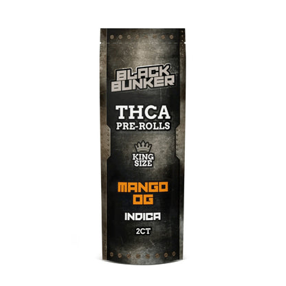 Black Bunker THCa Pre-Rolls 2g 2ct