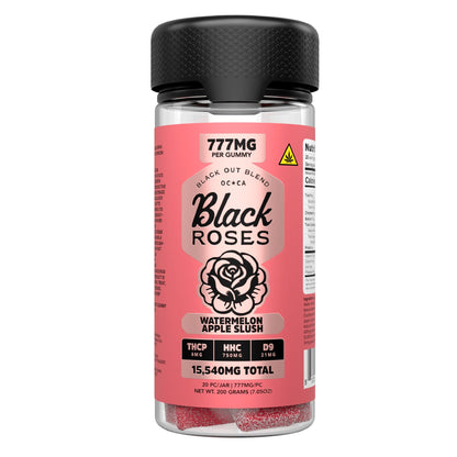 Black Roses Black Out THC-P Gummies 15540mg