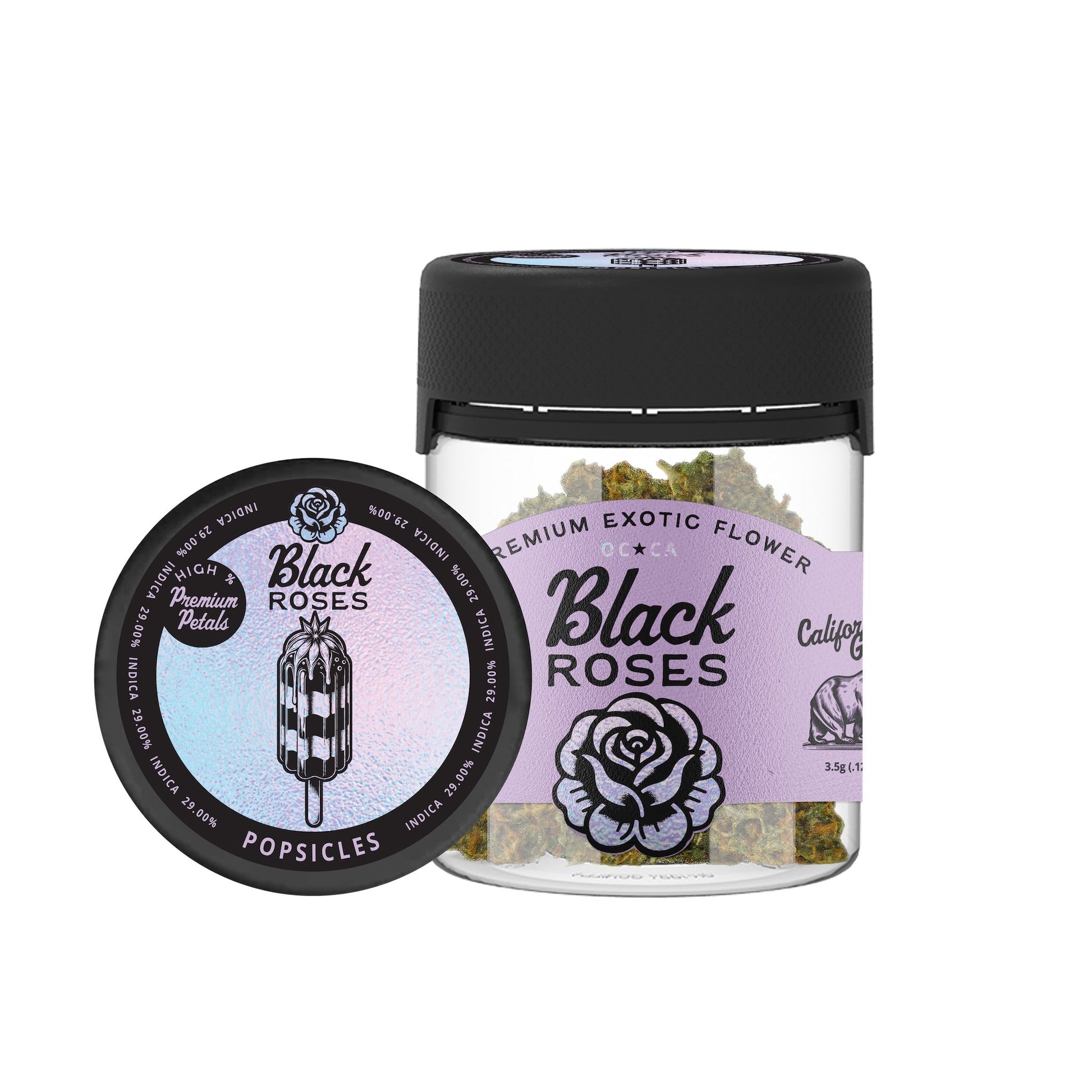 Black Roses Exotic Popsicles THC-A Flower 3.5g