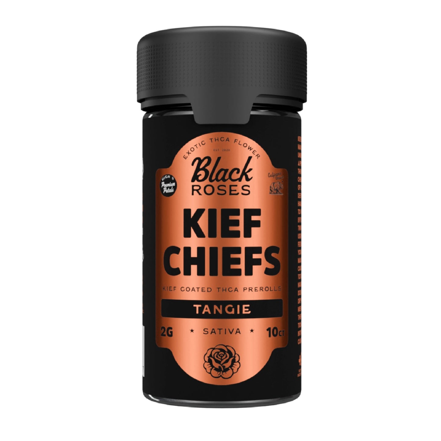Black Roses Kief Chief Coated THC-A Pre-Roll 20g 10ct