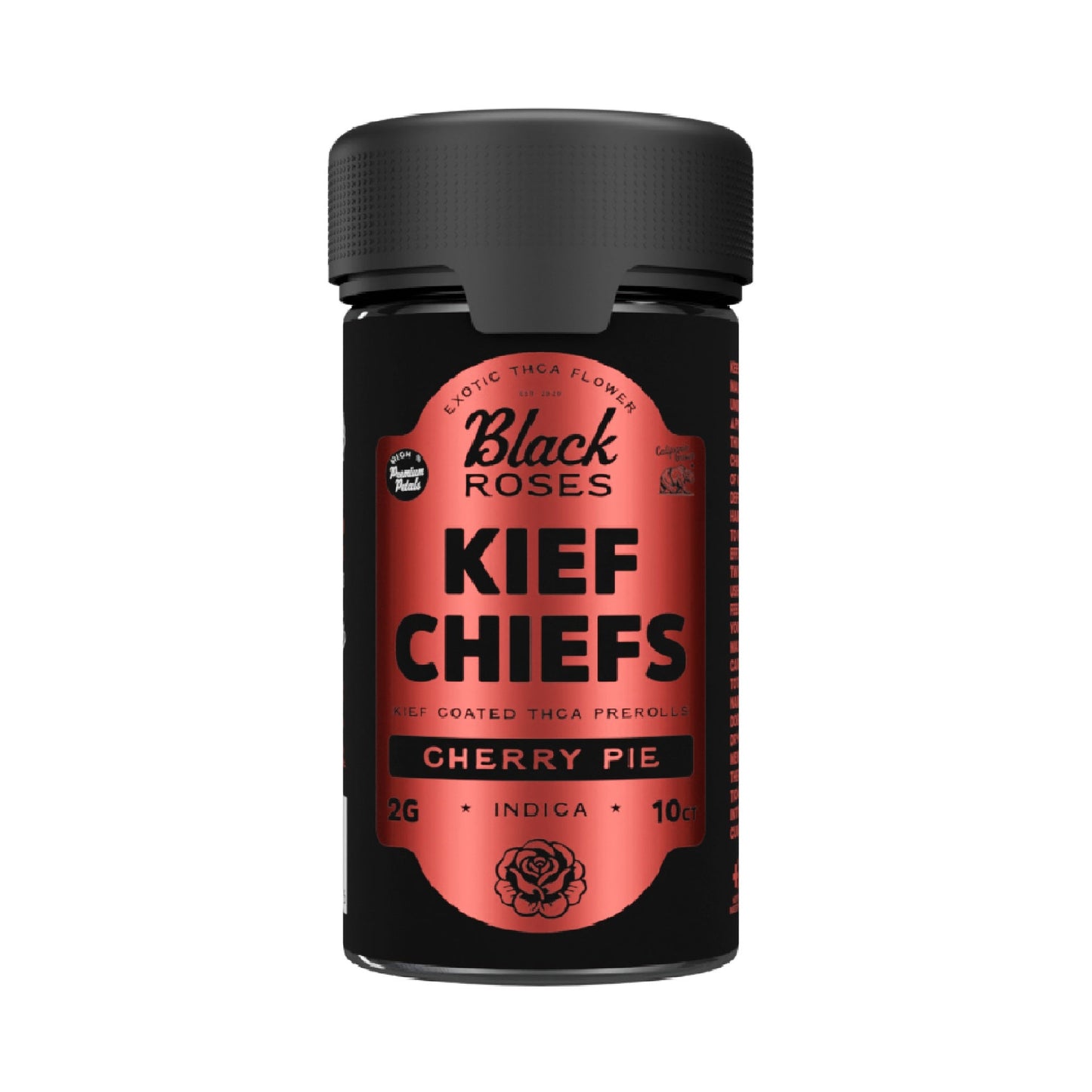 Black Roses Kief Chief Coated THC-A Pre-Roll 20g 10ct
