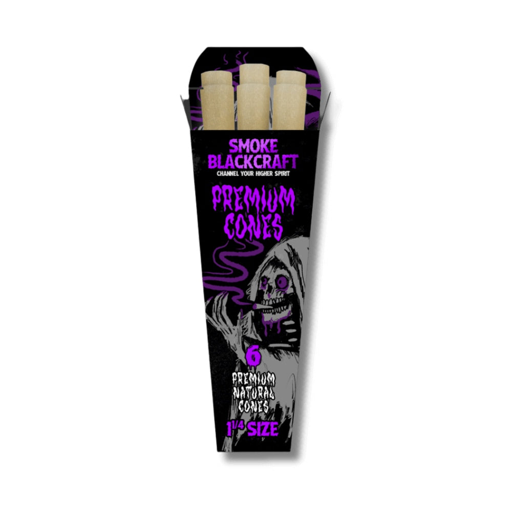 Blackcraft Cones 1 1/4in Pre Rolled 6ct
