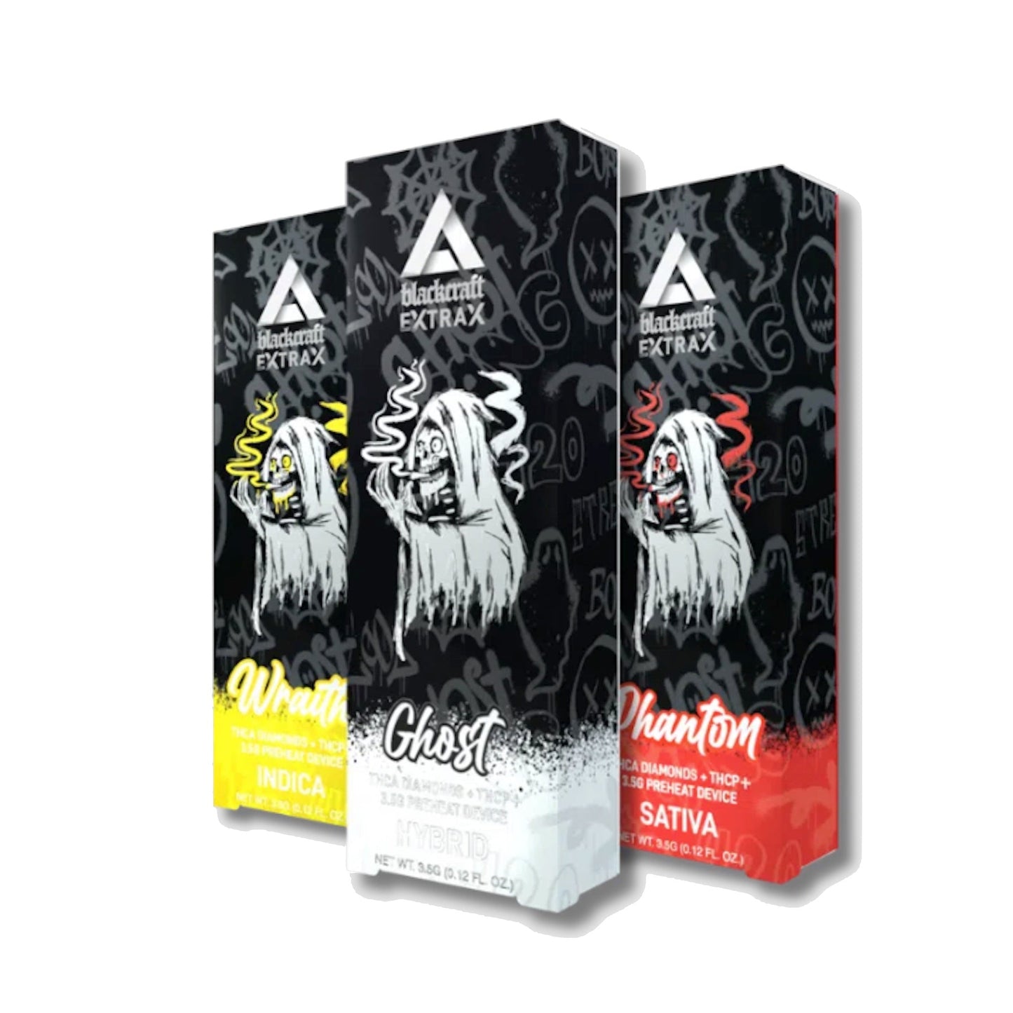 Blackcraft Extrax THC-A Vaporizer 3500mg