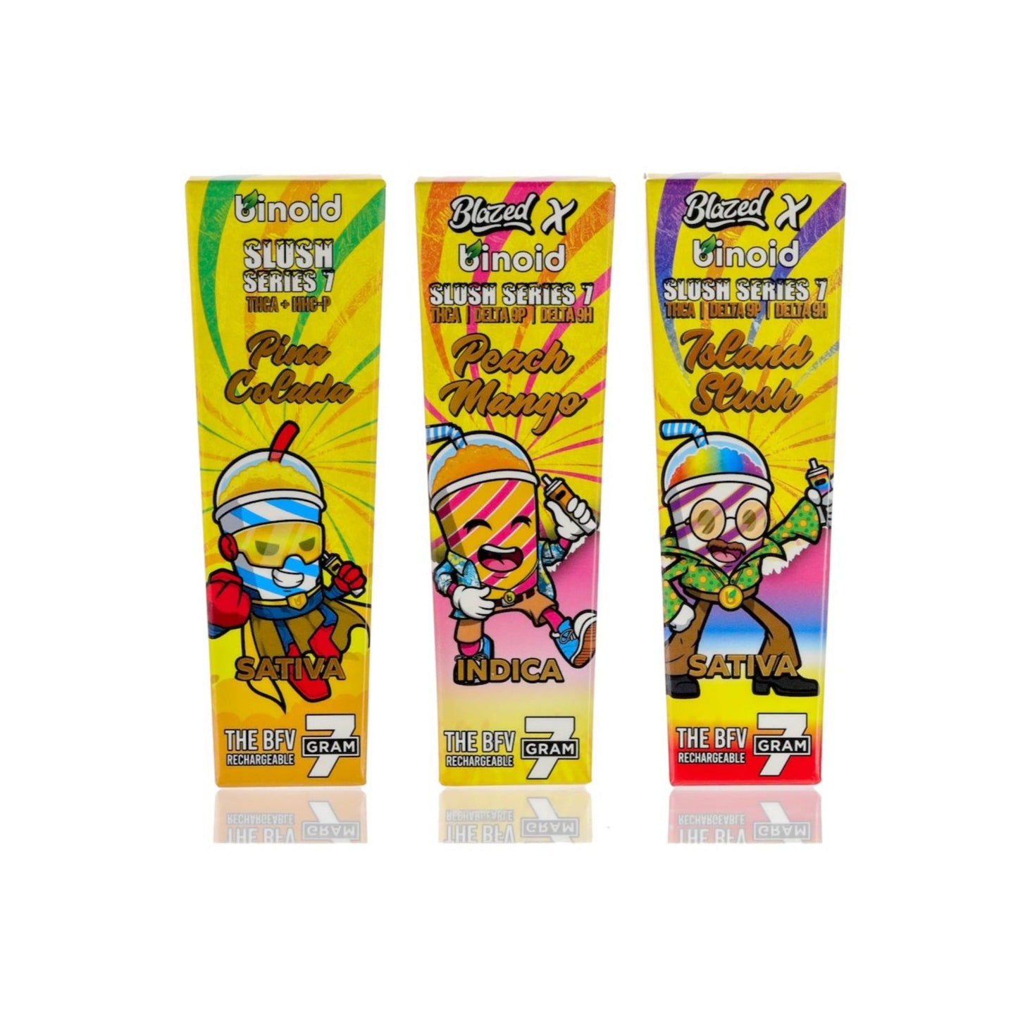 Blazed x Binoid Slush Series THC-A Vaporizer 7000mg