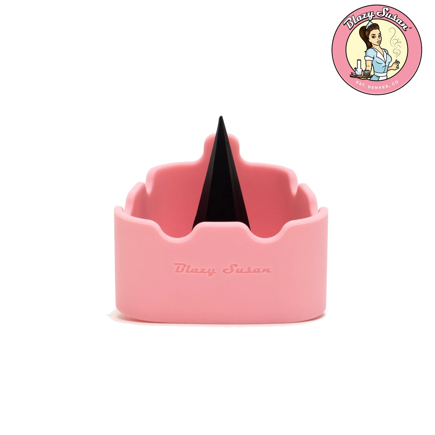 Blazy Susan Pink Silicone Ashtray