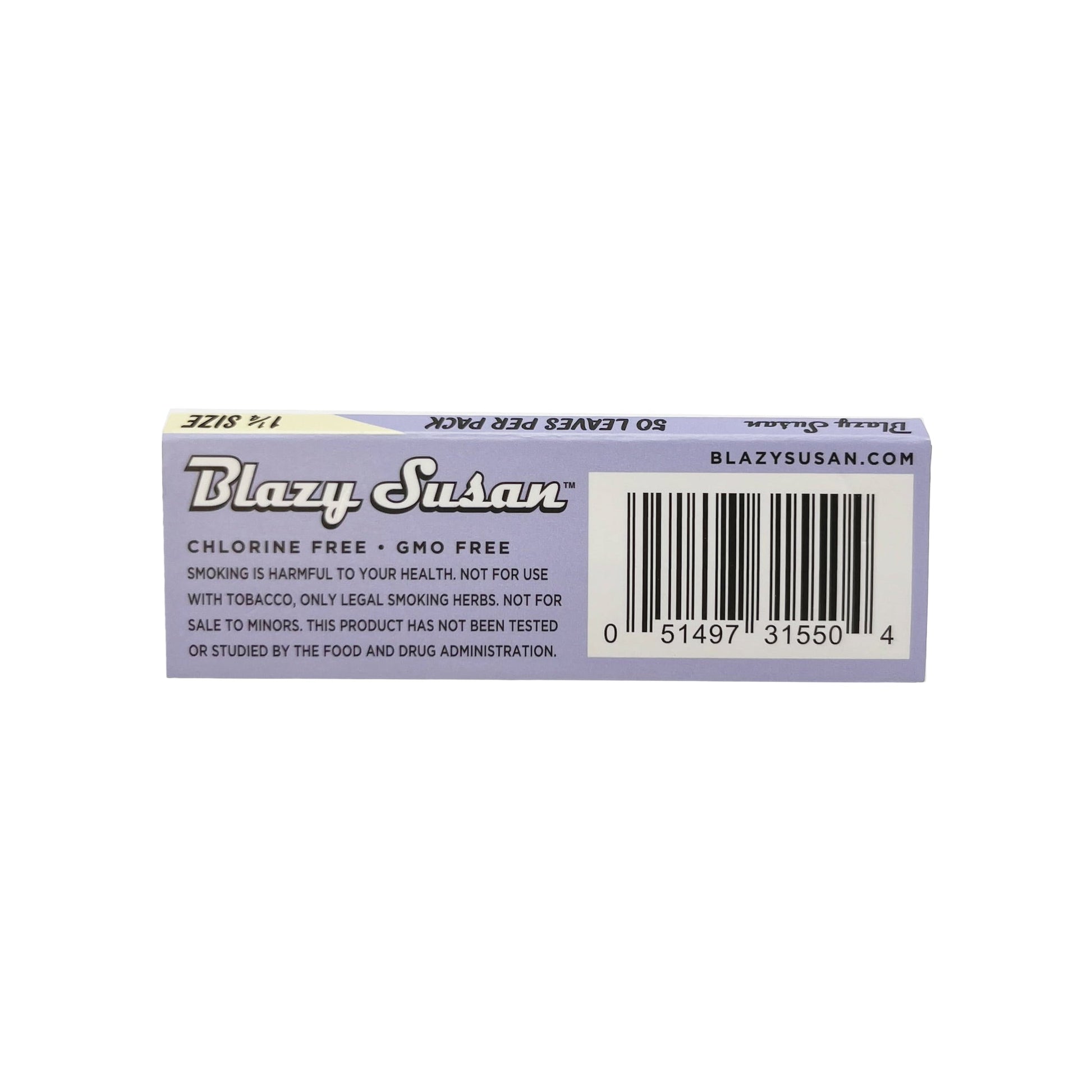 Blazy Susan Purple Rolling Papers 2 Pack