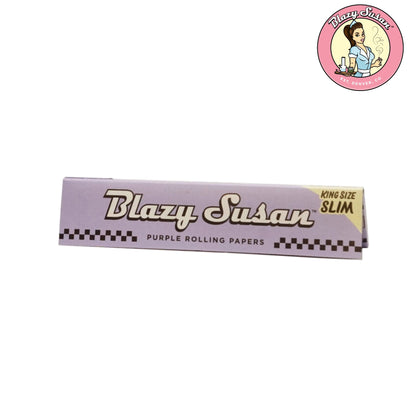 Blazy Susan Purple Rolling Papers 2 Pack