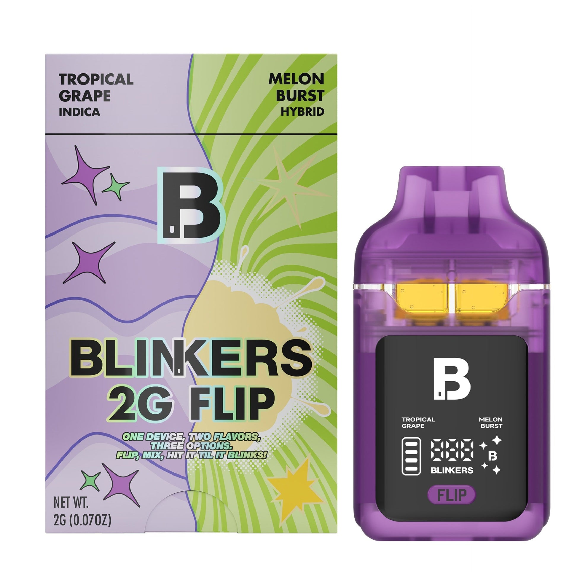Blinkers THC-A Flip Vaporizer 2000mg