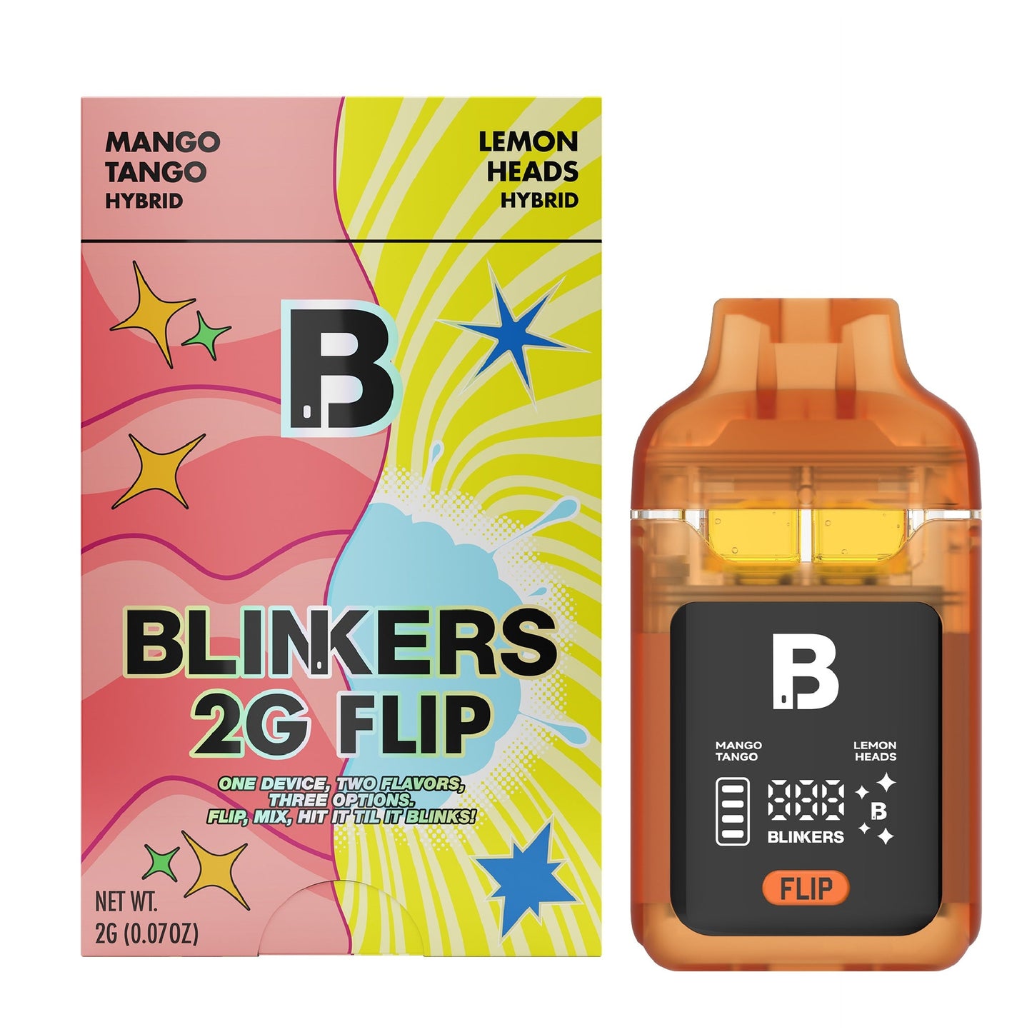 Blinkers THC-A Flip Vaporizer 2000mg