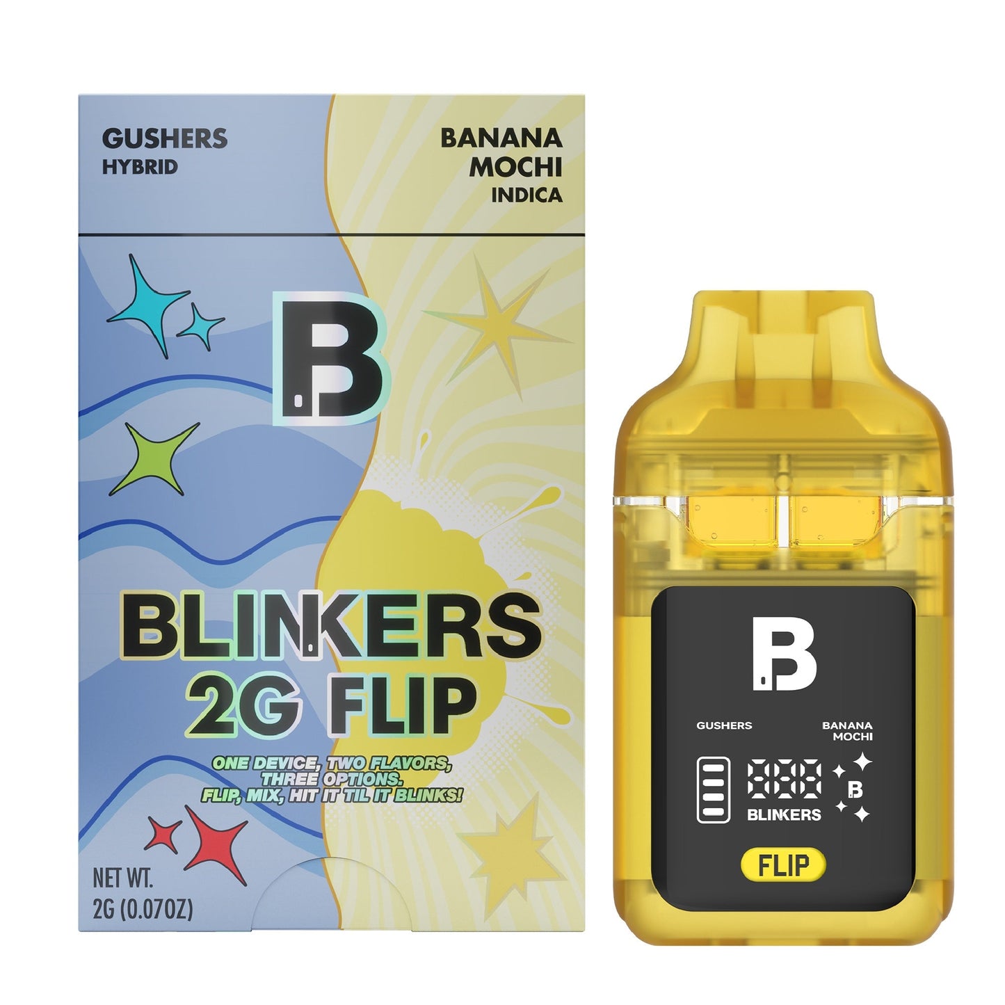 Blinkers THC-A Flip Vaporizer 2000mg