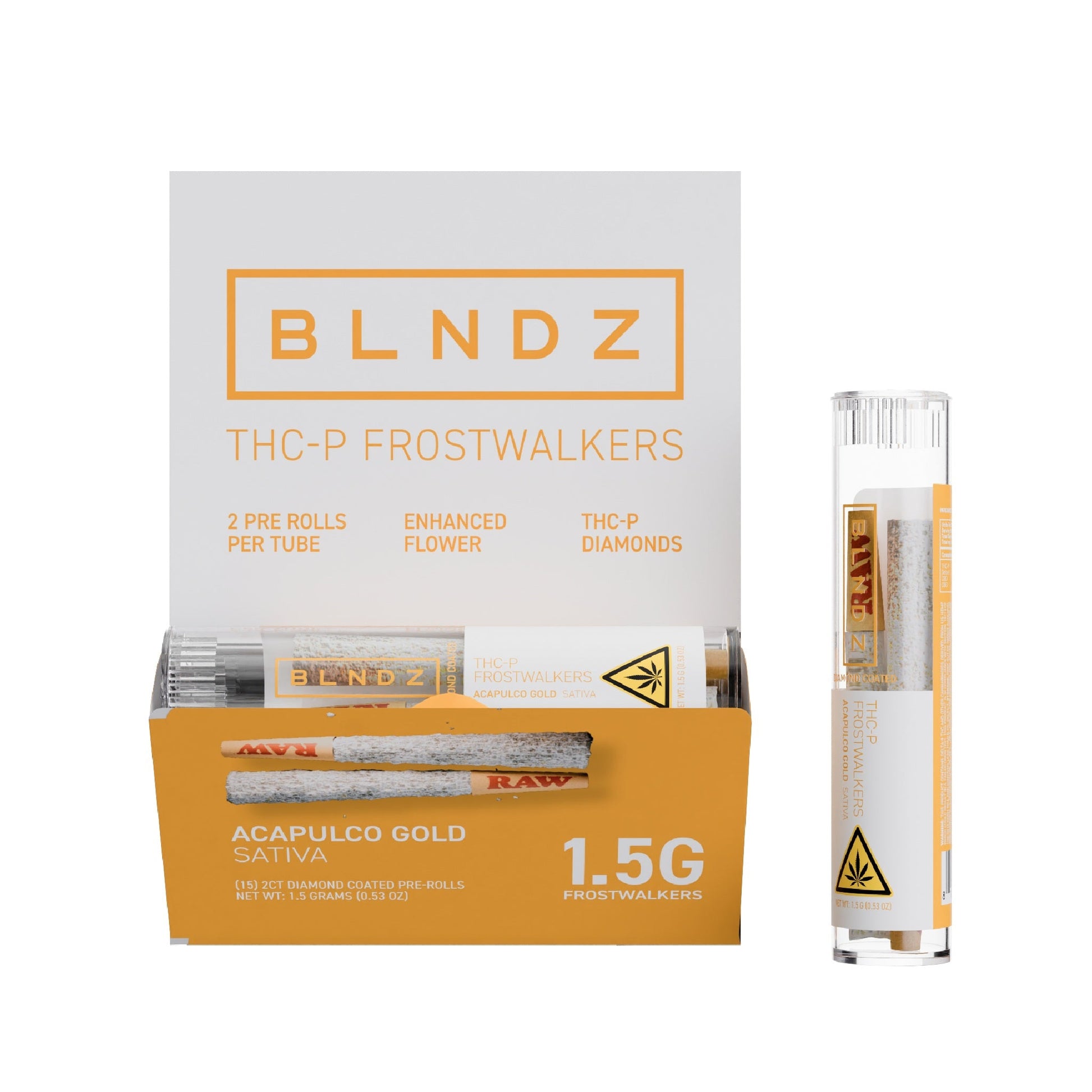 Blndz THC-P Diamond Infused Frostwalkers Pre-Roll 1.5g