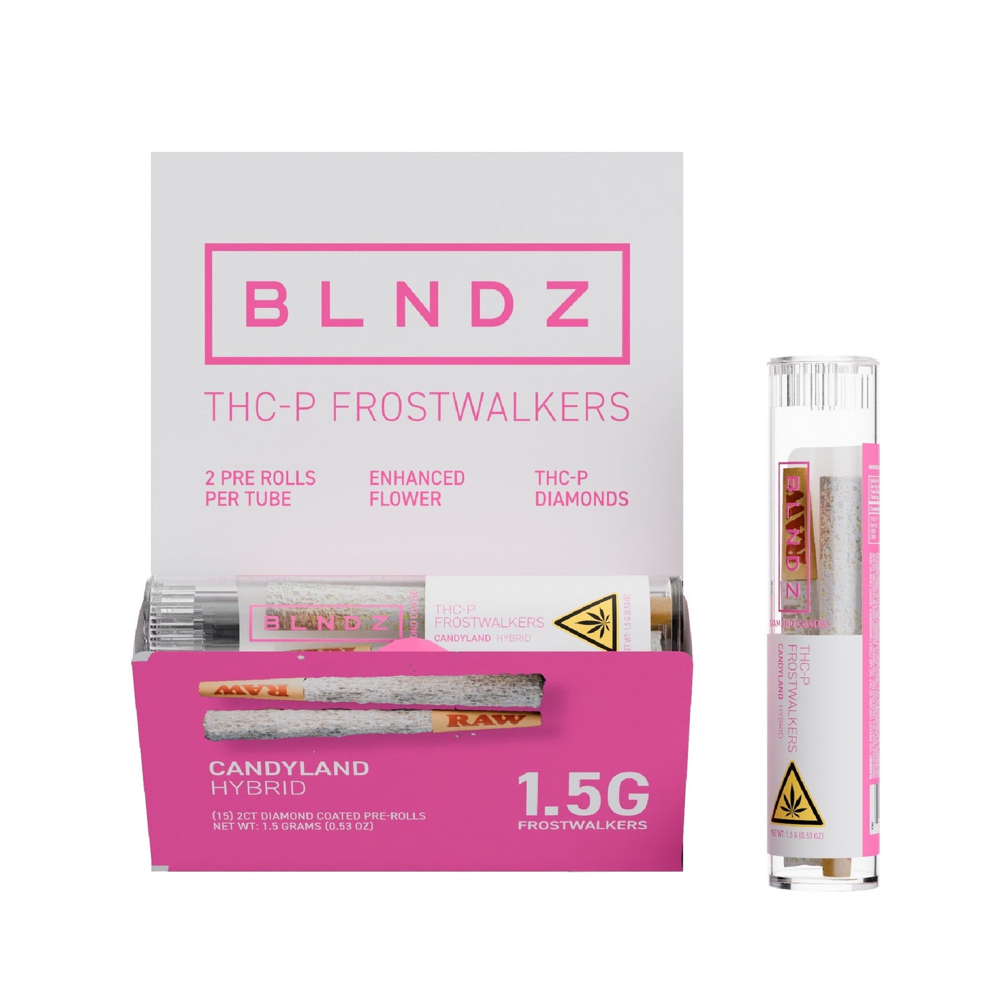 Blndz THC-P Diamond Infused Frostwalkers Pre-Roll 1.5g
