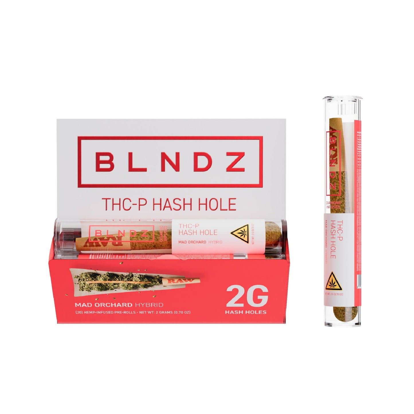 Blndz THC-P Diamond Infused Hash Hole 2g
