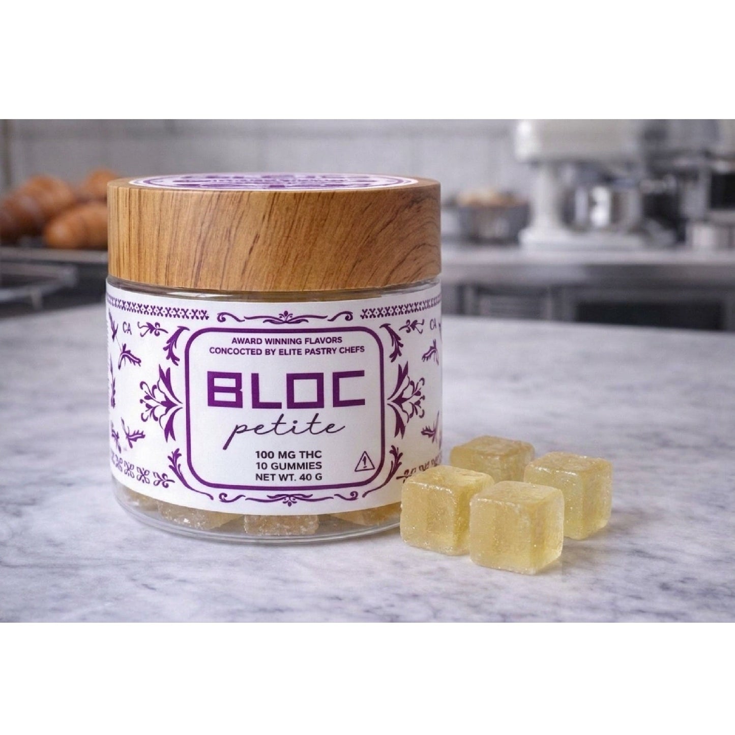 Bloc Petite THC Gummies 100mg Caramelized Pineapple