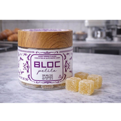 Bloc Petite THC Gummies 100mg Lemon Lime Yuzu