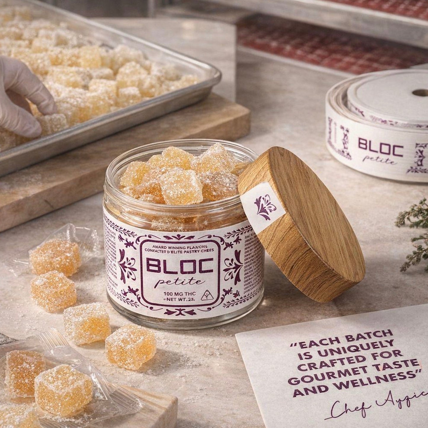 Bloc Petite Guava Roasted Vanilla Gummies 100mg