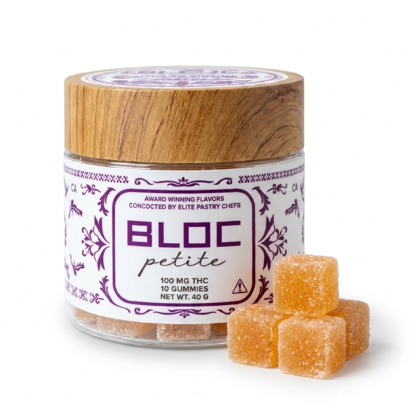 Bloc Petite Guava Roasted Vanilla Gummies 100mg