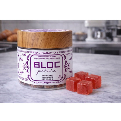 Bloc Petite Strawberry Sichuan THC Gummies 100mg