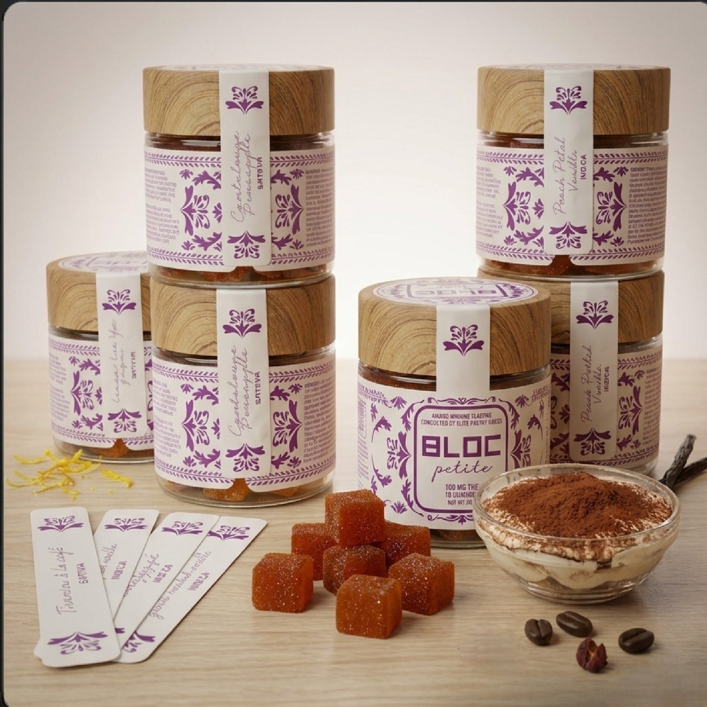 Bloc Petite Tiramisu A La Cafe Gummies 100mg