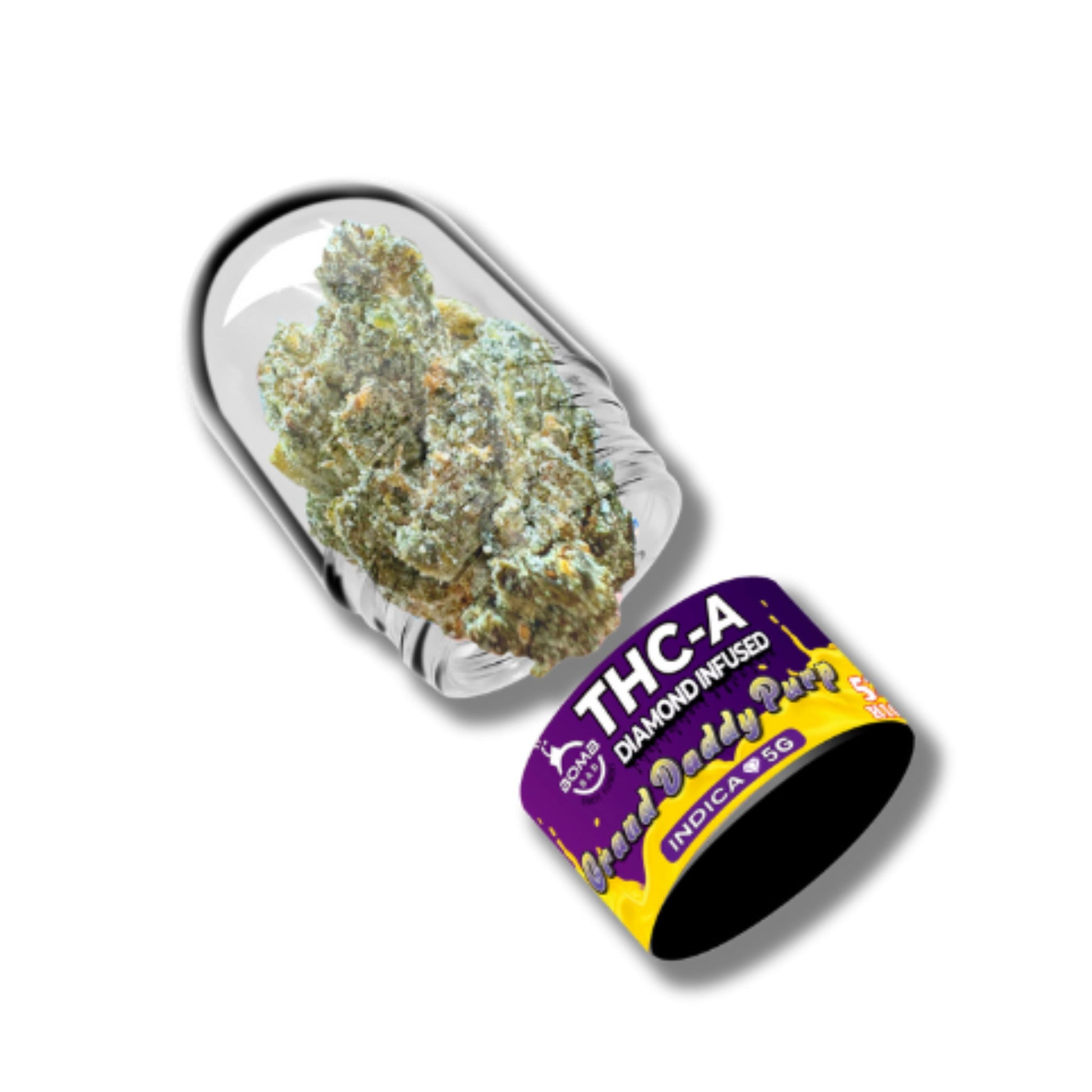 Bomb Bar Grand Daddy Purp THC-A Flower 5g