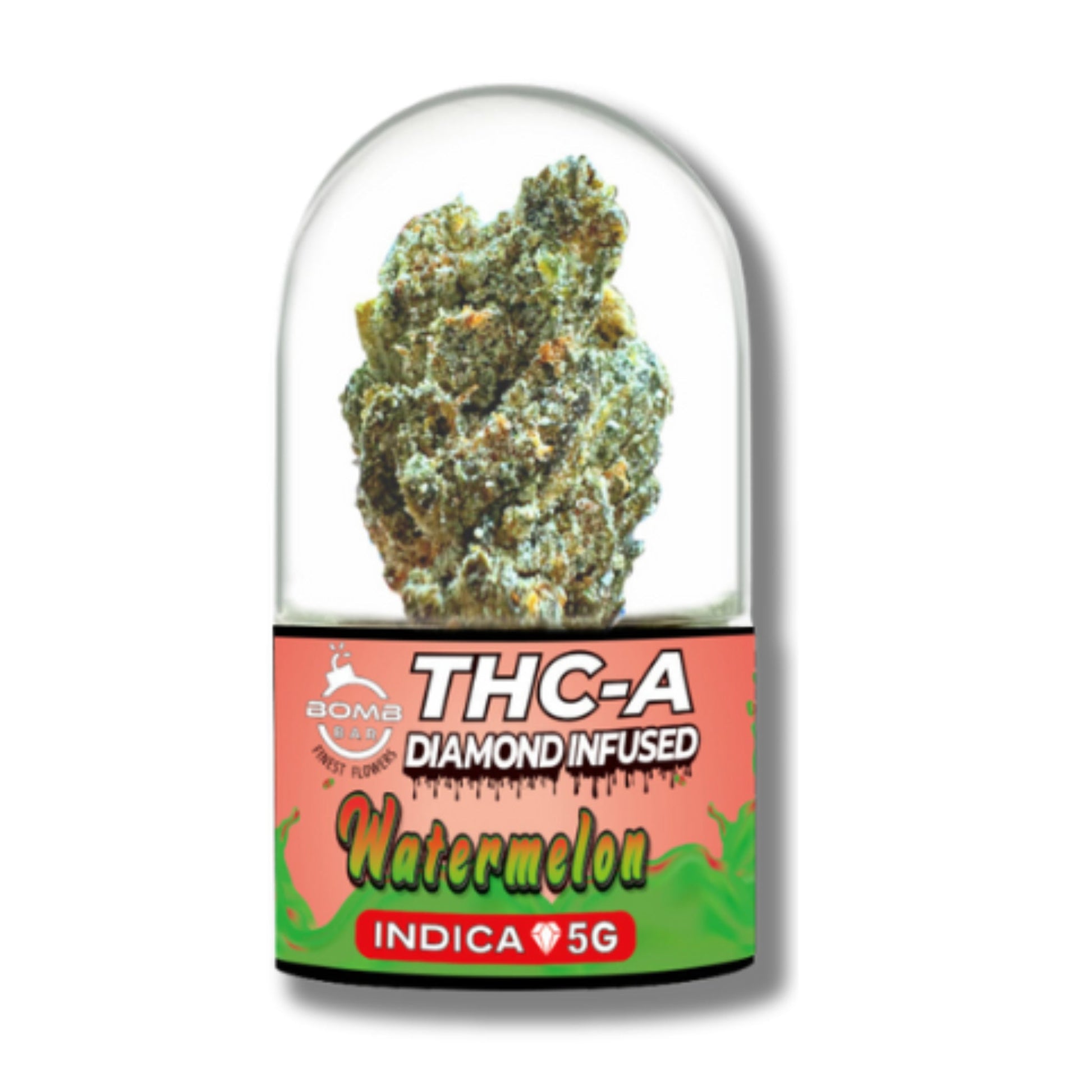 Bomb Bar Diamond Infused Watermelon THC-A Flower 5g