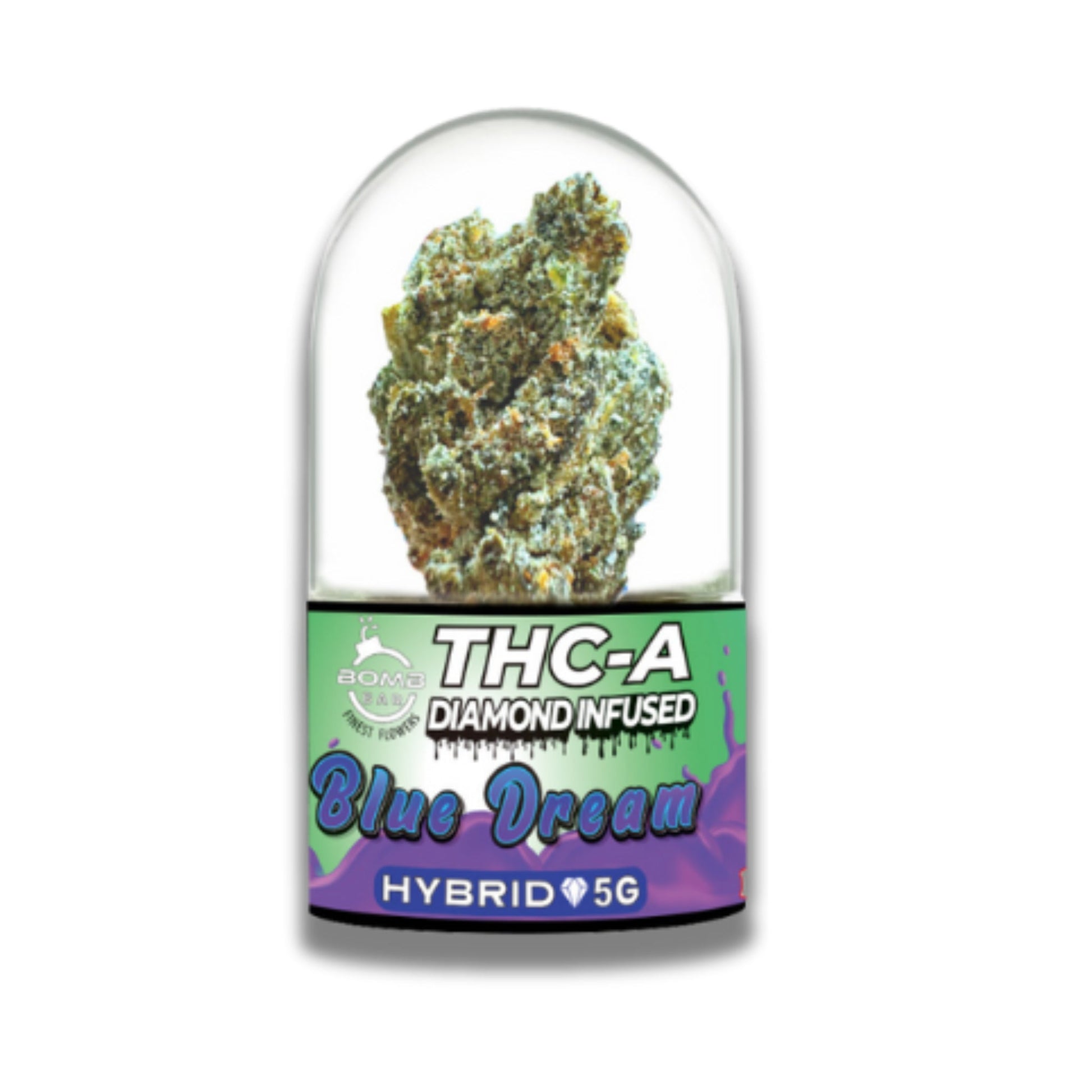 Bomb Bar Diamond Infused Blue Dream THC-A Flower 5g