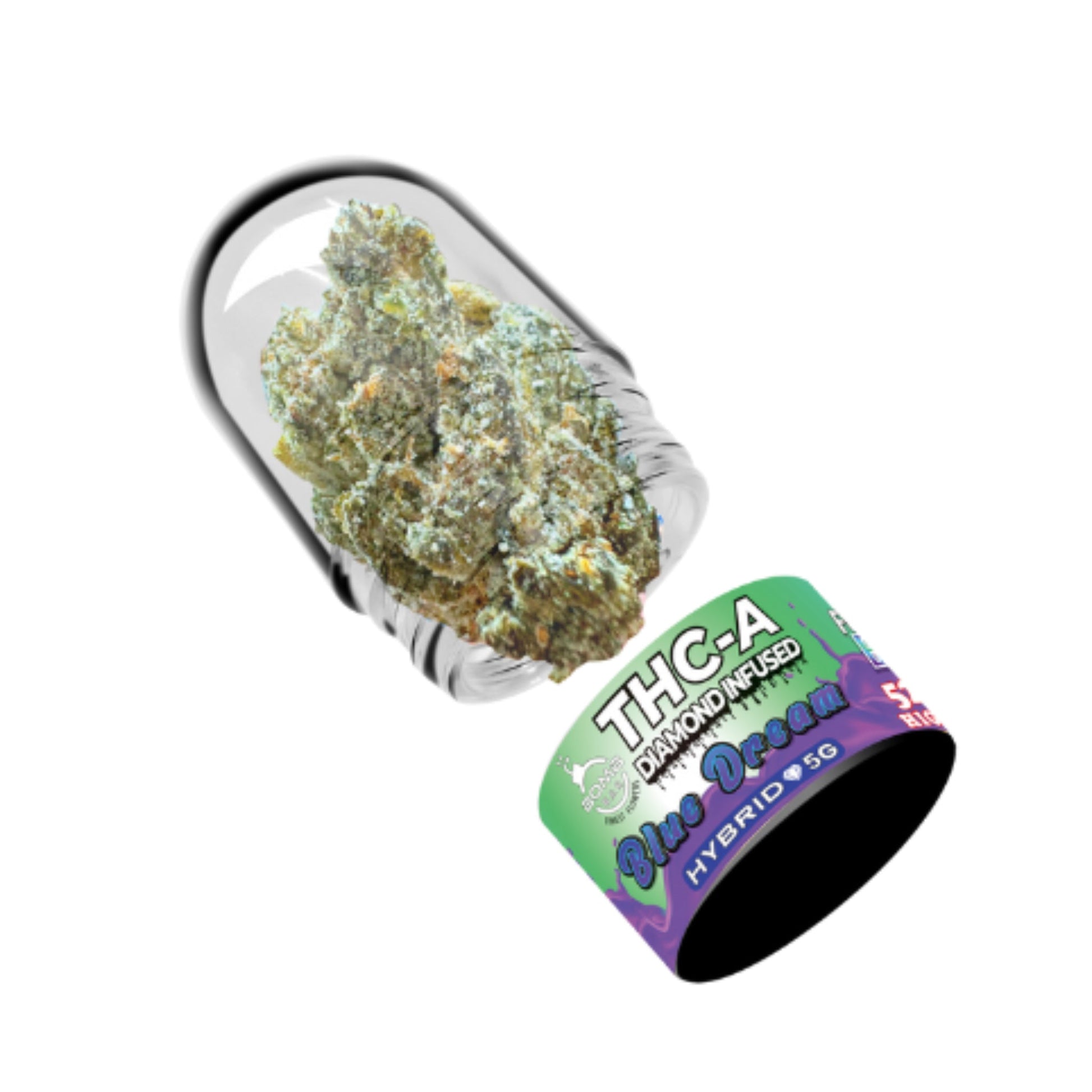 Bomb Bar Diamond Infused Blue Dream THC-A Flower 5g