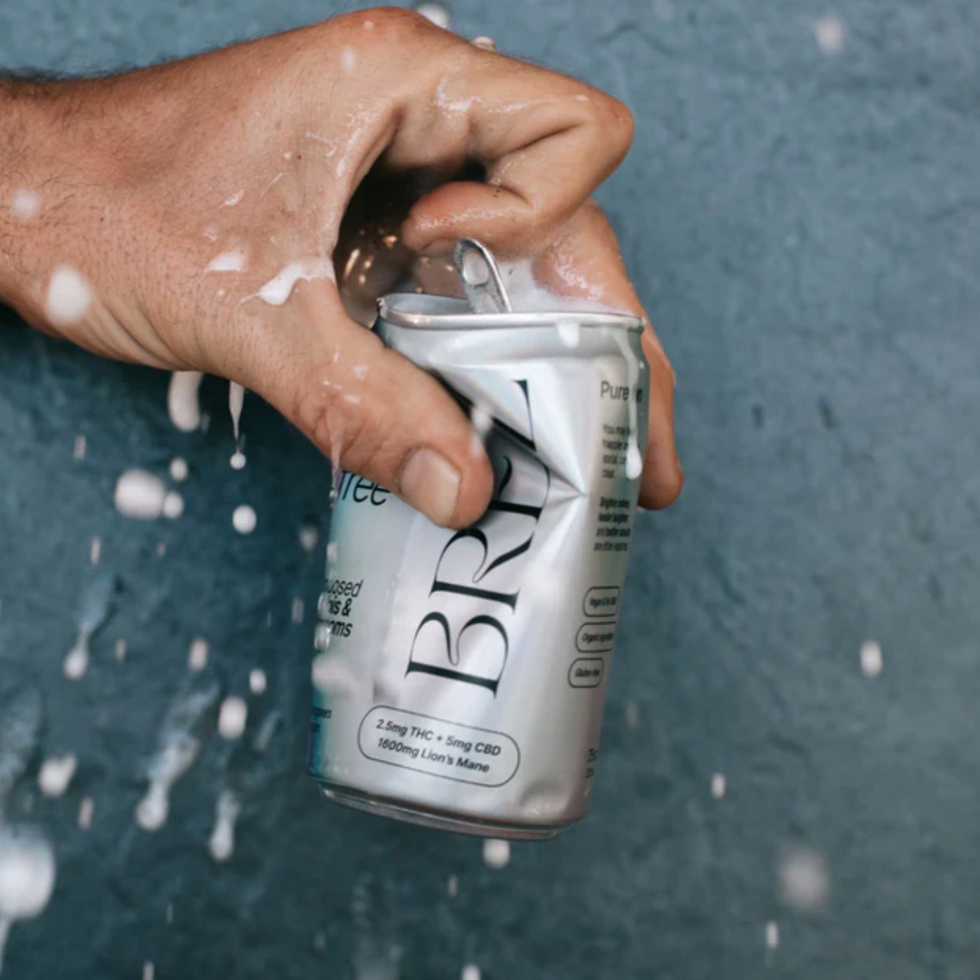 Brez Mushroom Infused Sparkling Beverage 12oz